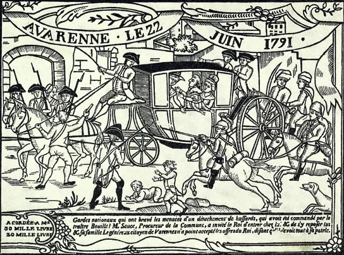 Framed Print : King Louis Xvi'S Failed Escape Attempt
