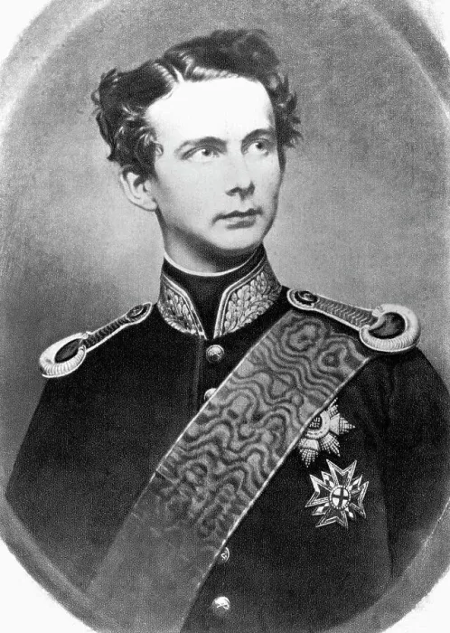 Framed Print : King Ludwig Ii Of Bavaria Framed Print : King Ludwig Ii Of Bavaria