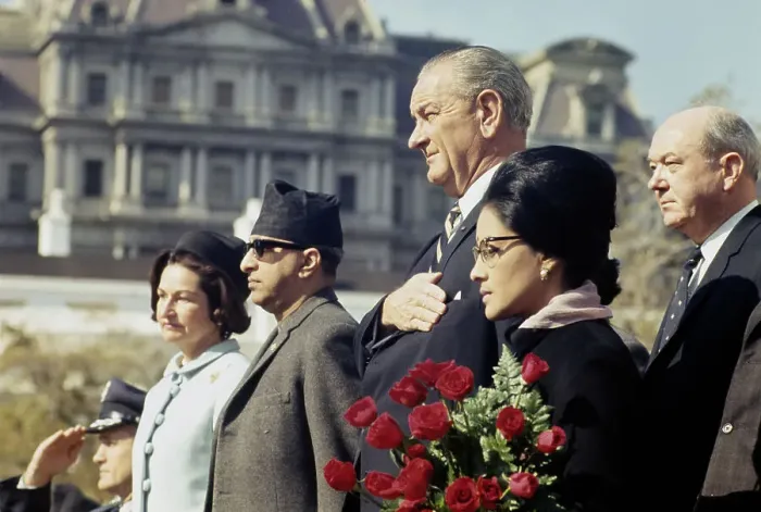 Framed Print : King Of Nepal In Washington Framed Print : King Of Nepal In Washington