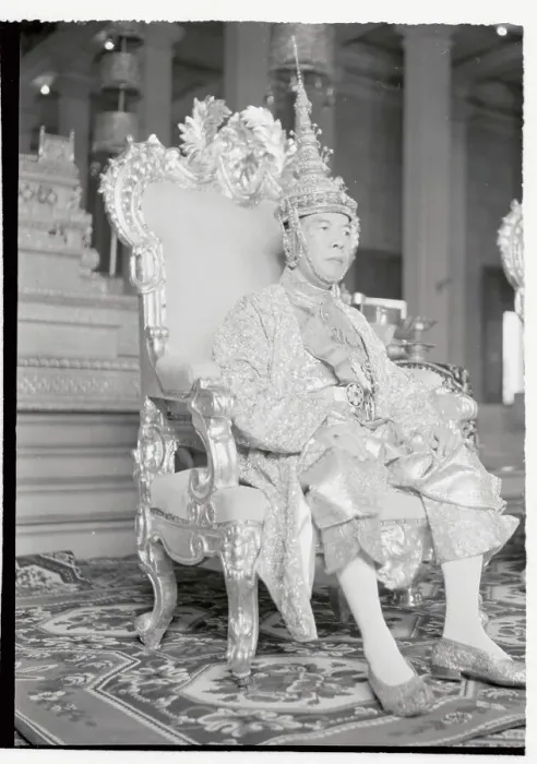 Framed Print : King Norodom Suramarit Wearing Cambodian State Crown Framed Print : King Norodom Suramarit Wearing Cambodian State Crown