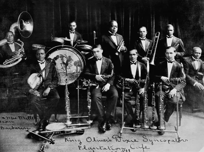 Framed Print : King Oliver's Dixie Syncopators