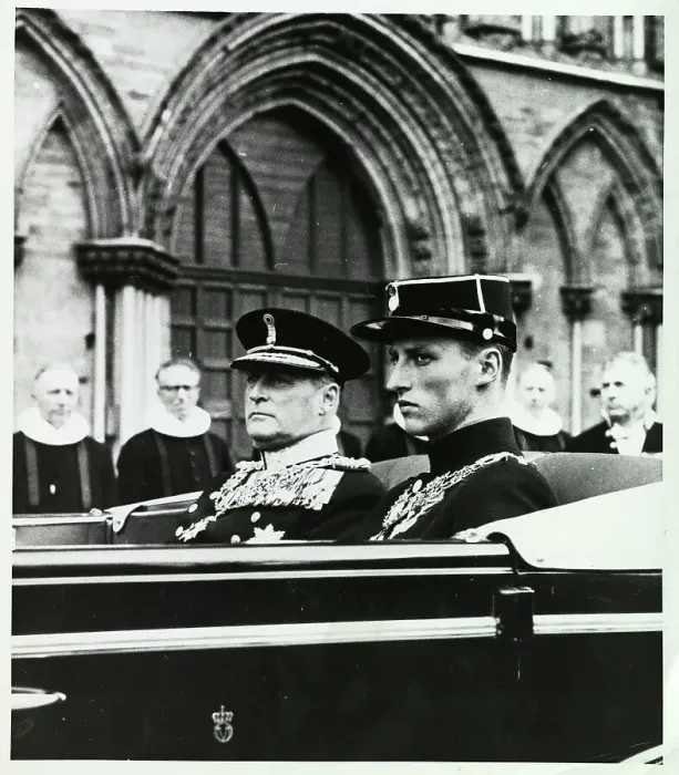Framed Print : King and Prince of Norway Framed Print : King and Prince of Norway