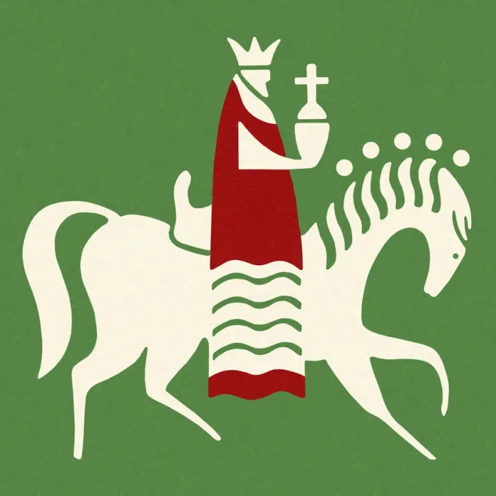 Framed Print : King Riding a Horse Framed Print : King Riding a Horse