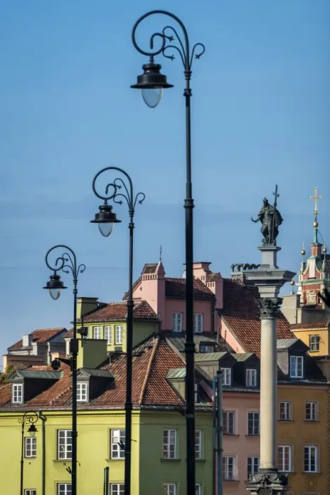 Framed Print : King Zygmunt III Waza statue at Old Town in Warsaw Framed Print : King Zygmunt III Waza statue at Old Town in Warsaw