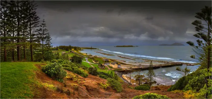 Framed Print : Kingston, Norfolk Island, is a very historic Georgian village and fully restored colonial outpost of the British Empire during the convict transportation era. Built by convicts under cruel supervision, now a peaceful world heritage listed area Framed Print : Kingston, Norfolk Island, is a very historic Georgian village and fully restored colonial outpost of the British Empire during the convict transportation era. Built by convicts under cruel supervision, now a peaceful world heritage listed area