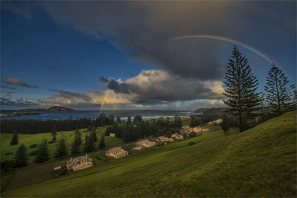 Kingston, Norfolk Island, is a very historic Georgian village and fully restored colonial outpost of the British Empire during the convict transportation era. Built by convicts under cruel supervision, now a peaceful world heritage listed area