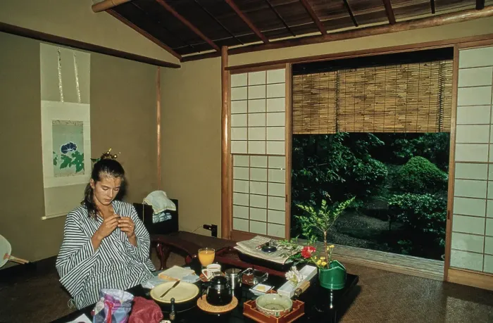 Framed Print : Kinski In Kyoto, 1980 Framed Print : Kinski In Kyoto, 1980