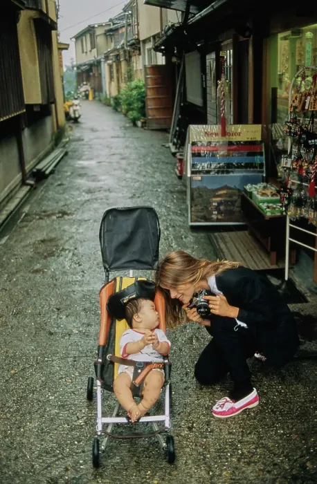 Framed Print : Kinski In Kyoto, 1980 Framed Print : Kinski In Kyoto, 1980