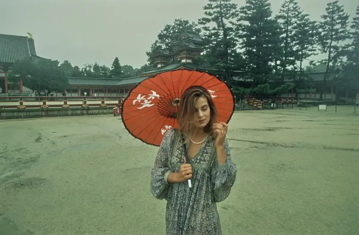 Framed Print : Kinski In Kyoto, 1980 Framed Print : Kinski In Kyoto, 1980