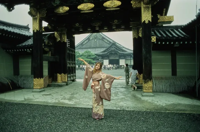 Framed Print : Kinski In Kyoto, 1980 Framed Print : Kinski In Kyoto, 1980