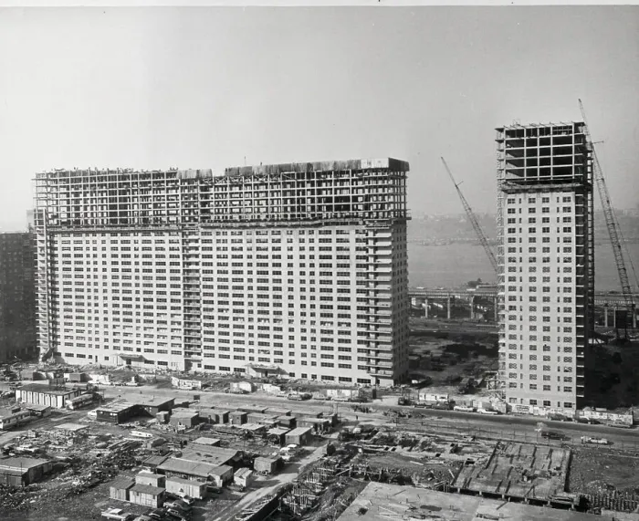 Framed Print : Kips Bay Plaza Buildings Under Construction Framed Print : Kips Bay Plaza Buildings Under Construction