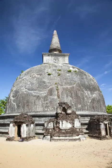 Framed Print : Kiri Vihara in the ancient city of Polonnaruwa
