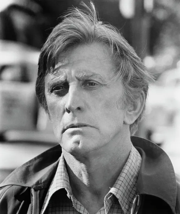 Framed Print : Kirk Douglas Acting Framed Print : Kirk Douglas Acting