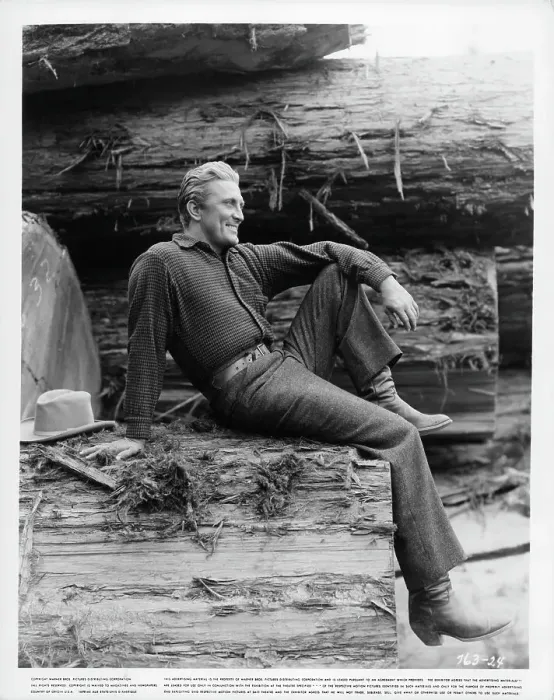 Framed Print : Kirk Douglas In The Big Trees Framed Print : Kirk Douglas In The Big Trees
