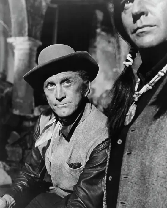 Framed Print : Kirk Douglas In A Gunfight Framed Print : Kirk Douglas In A Gunfight