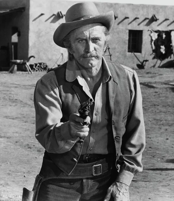 Framed Print : Kirk Douglas In A Gunfight Framed Print : Kirk Douglas In A Gunfight