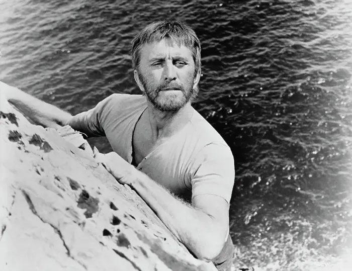 Framed Print : Kirk Douglas In The Light At The Edge Of The World Framed Print : Kirk Douglas In The Light At The Edge Of The World