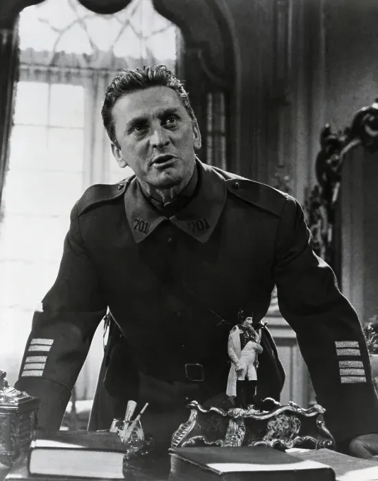 Framed Print : Kirk Douglas in Military Uniform Framed Print : Kirk Douglas in Military Uniform