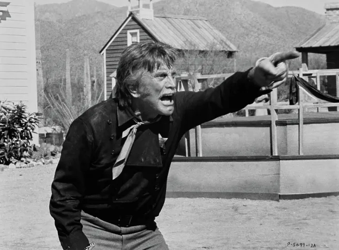 Framed Print : Kirk Douglas In Posse Framed Print : Kirk Douglas In Posse