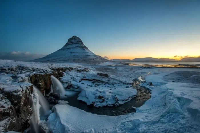 Framed Print : Kirkjufell in the moring time, Iceland Framed Print : Kirkjufell in the moring time, Iceland