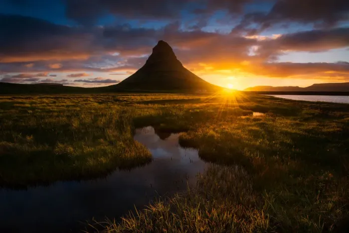 Framed Print : Kirkjufell Summer Framed Print : Kirkjufell Summer