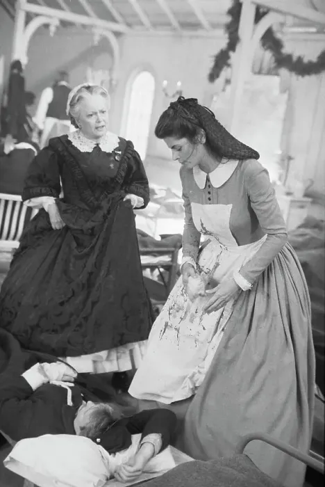 Framed Print : Kirstie Alley and Olivia De Havilland in Scene From Framed Print : Kirstie Alley and Olivia De Havilland in Scene From