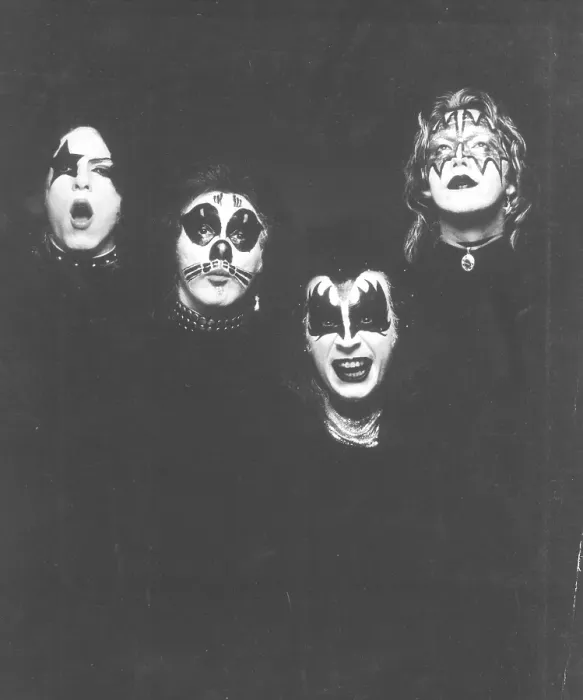 Framed Print : Kiss Album Cover Portrait Session Framed Print : Kiss Album Cover Portrait Session