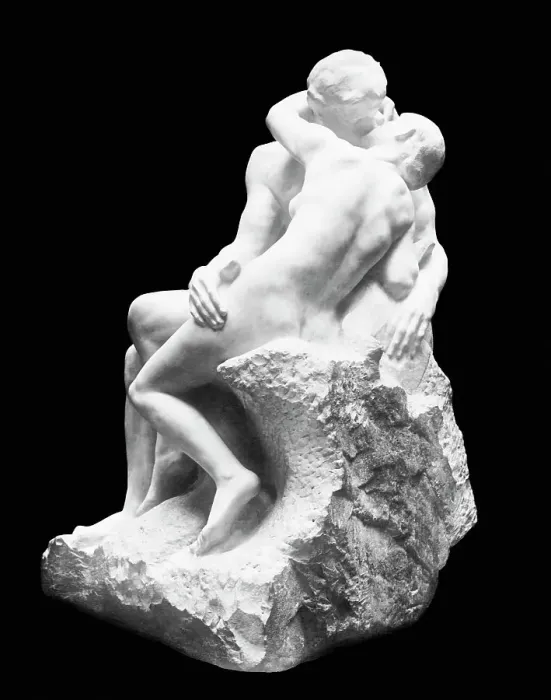 Framed Print : The Kiss by Auguste Rodin Framed Print : The Kiss by Auguste Rodin