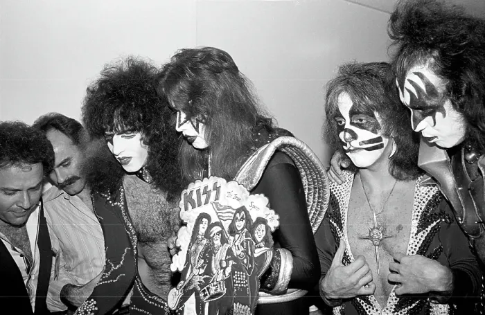Framed Print : Kiss Backstage Framed Print : Kiss Backstage