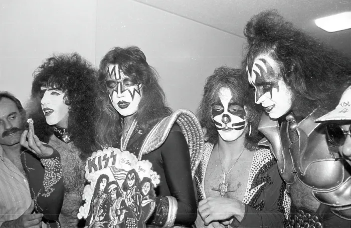Framed Print : Kiss Backstage Framed Print : Kiss Backstage