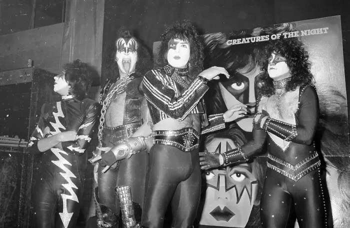Framed Print : Kiss Creatures Of The Night Album Release Framed Print : Kiss Creatures Of The Night Album Release