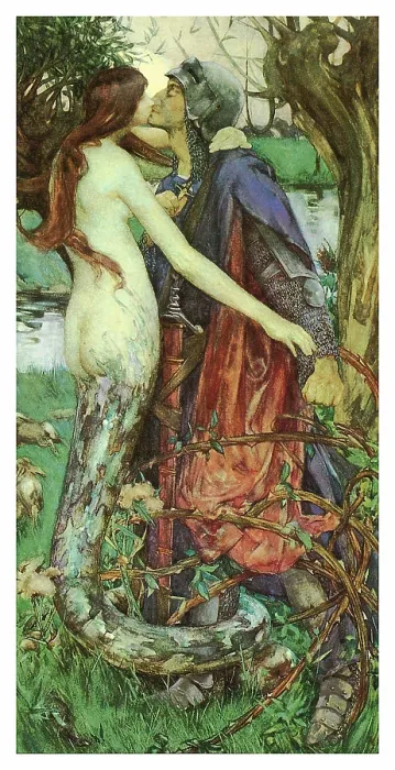 Framed Print : The Kiss of the Enchantress