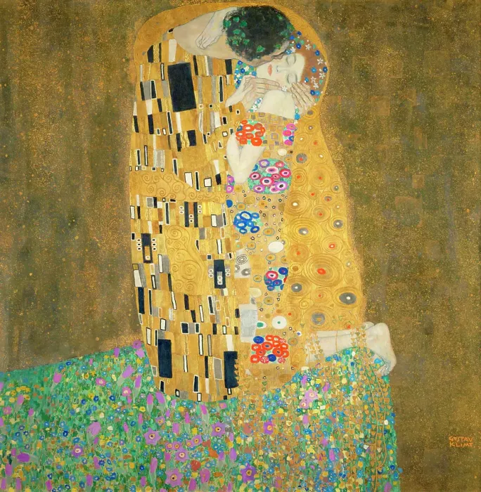 Framed Print : The Kiss By Gustav Klimt Framed Print : The Kiss By Gustav Klimt