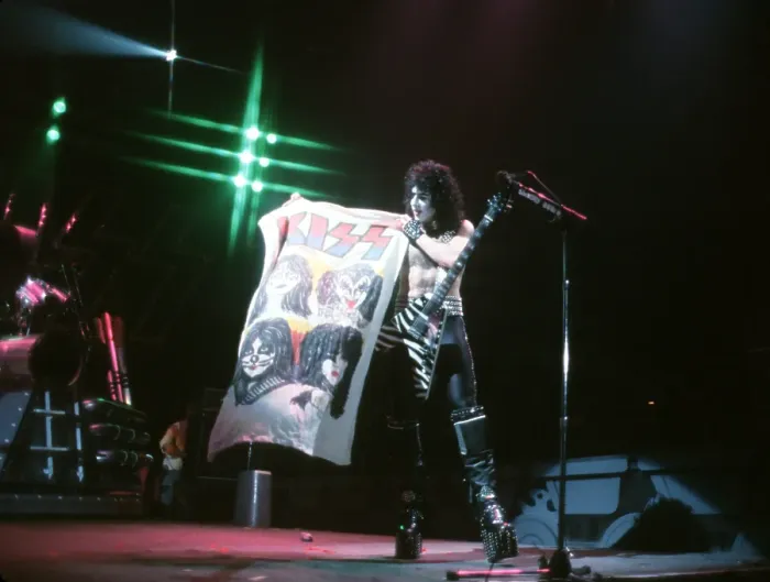 Framed Print : Kiss Performing Framed Print : Kiss Performing