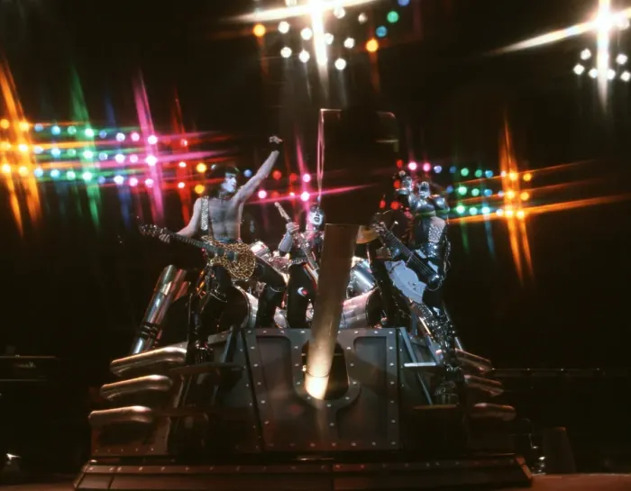 Framed Print : Kiss Performing Framed Print : Kiss Performing