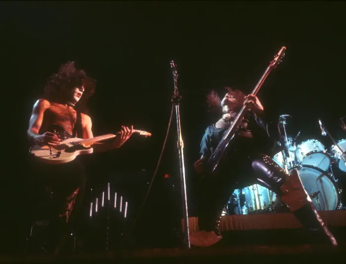 Framed Print : Kiss Performing Framed Print : Kiss Performing