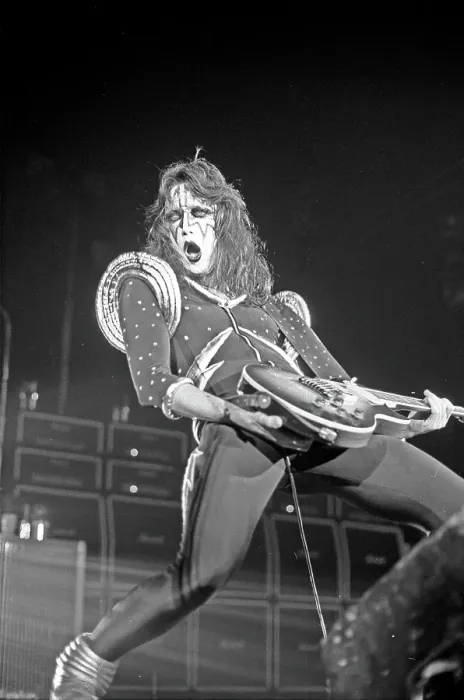Framed Print : Kiss Performing Framed Print : Kiss Performing
