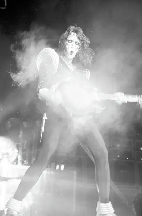 Framed Print : Kiss Performing Framed Print : Kiss Performing