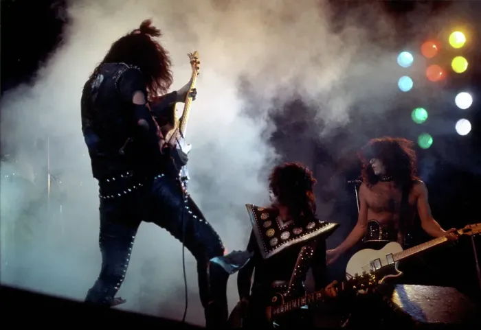 Framed Print : Kiss Performing Framed Print : Kiss Performing
