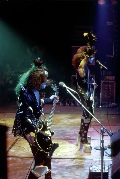 Framed Print : Kiss Performing Framed Print : Kiss Performing