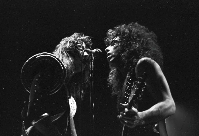 Framed Print : Kiss Performing Framed Print : Kiss Performing