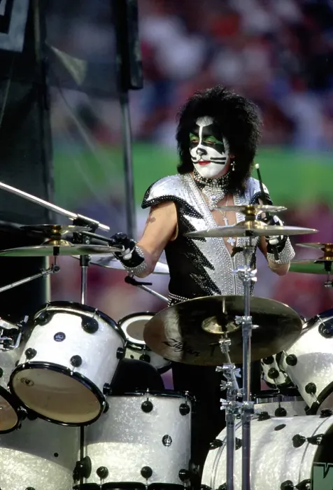 Framed Print : Kiss Performing Framed Print : Kiss Performing