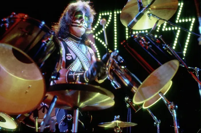 Framed Print : Kiss Performing Framed Print : Kiss Performing