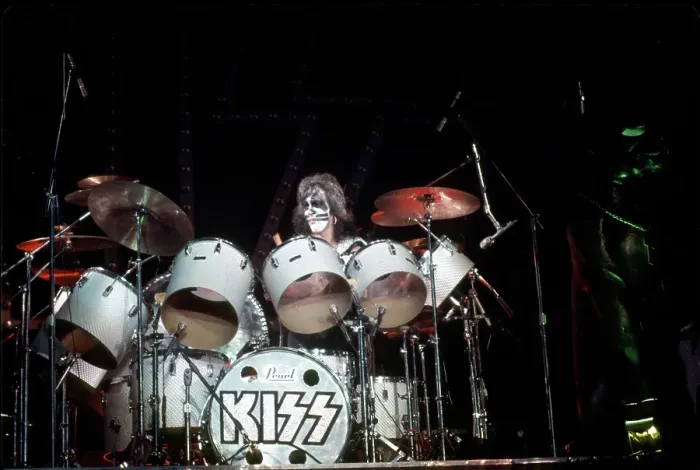 Framed Print : Kiss Performing Framed Print : Kiss Performing