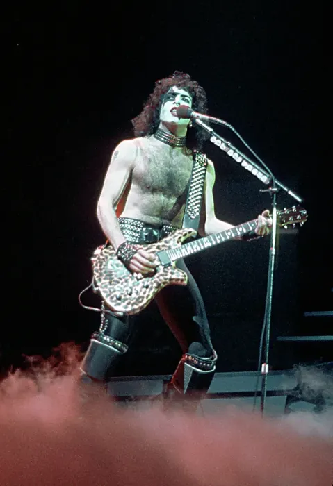 Framed Print : Kiss Performing Framed Print : Kiss Performing