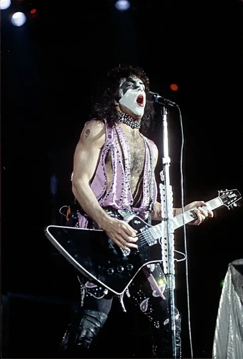 Framed Print : Kiss Performing Framed Print : Kiss Performing