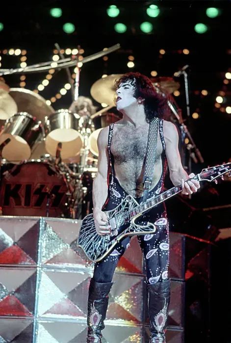 Framed Print : Kiss Performing Framed Print : Kiss Performing