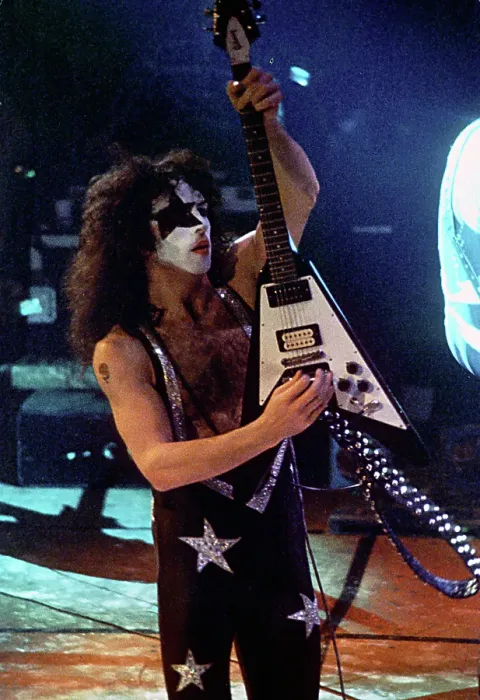 Framed Print : Kiss Performing Framed Print : Kiss Performing