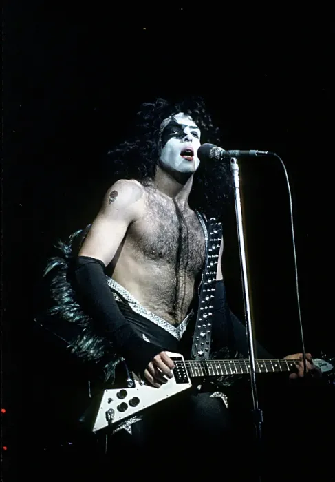Framed Print : Kiss Performing Framed Print : Kiss Performing