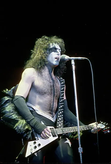 Framed Print : Kiss Performing Framed Print : Kiss Performing